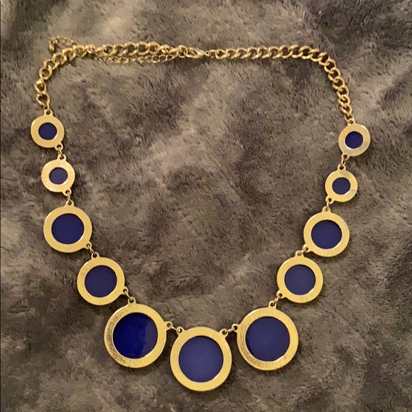 BLUE STONE NECKLACE - Picture 4 of 4